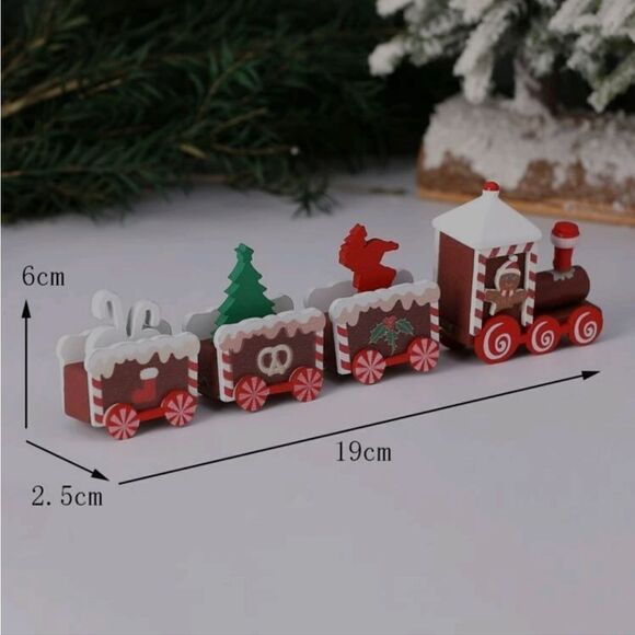 Gingerbread Toy Train Set - Picture 6 of 8